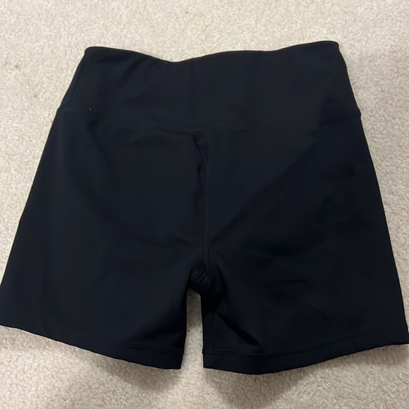 Black biker shorts. - Picture 2 of 2